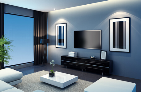 wall mounted tv